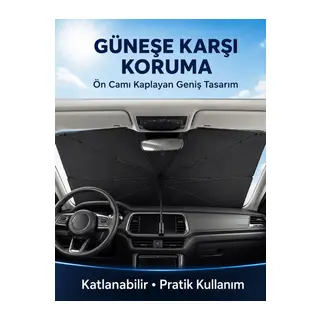 Mini Cooper, Fiat 500, Smart Fortwo, Hyundai i10, Kia Picanto Uyumlu Oto Şemsiye Yeni Nesil