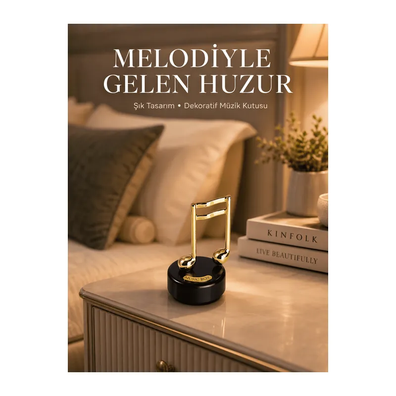 Nota Figürü Müzik Kutusu Melodious Model Yeni Nesil