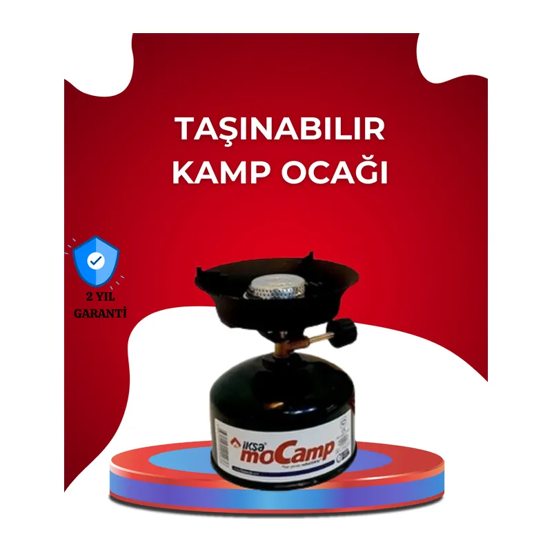 Piknik ve Doğa Yürüyüşü İçin Taşınabilir Kamp Ocağı