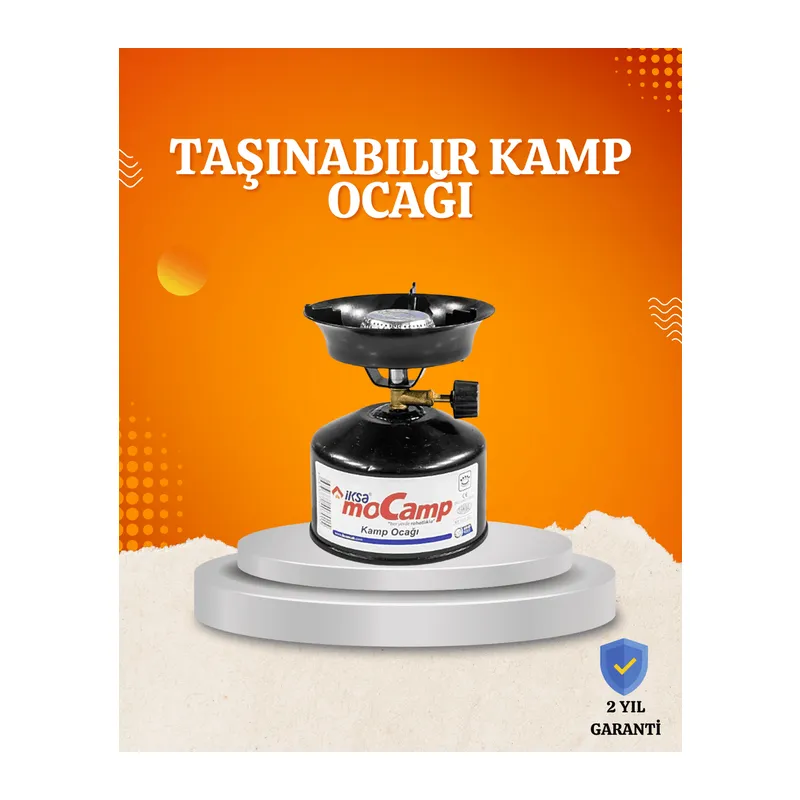Outdoor Kamp Ocağı Seti Çakmak Gazlı Taşınabilir