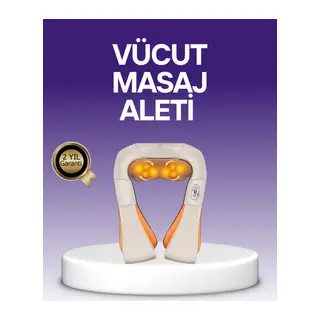 Ovmalı Boyun ve Sırt Masaj Cihazı