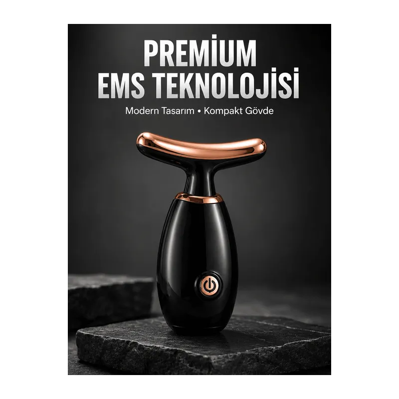 Kırışıklık Karşıtı Ultrasonik Titreşimli Yüz Masaj Aleti Yeni Nesil