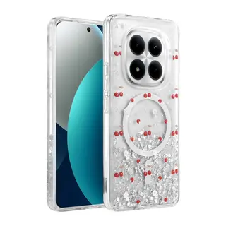 Onegif Xiaomi Redmi Note 15 4G Misk Simli Magsafe Kapak - Desen 5