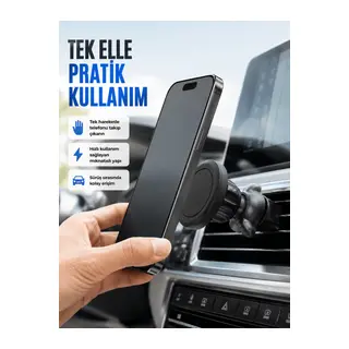 Güçlü Manyetik Araç İçi Telefon Tutucu Universal Telefon Standı