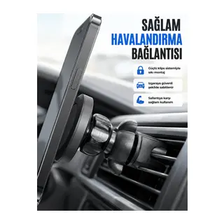Araç Havalandırma Izgarası İçin Mıknatıslı Telefon Tutucu Stand