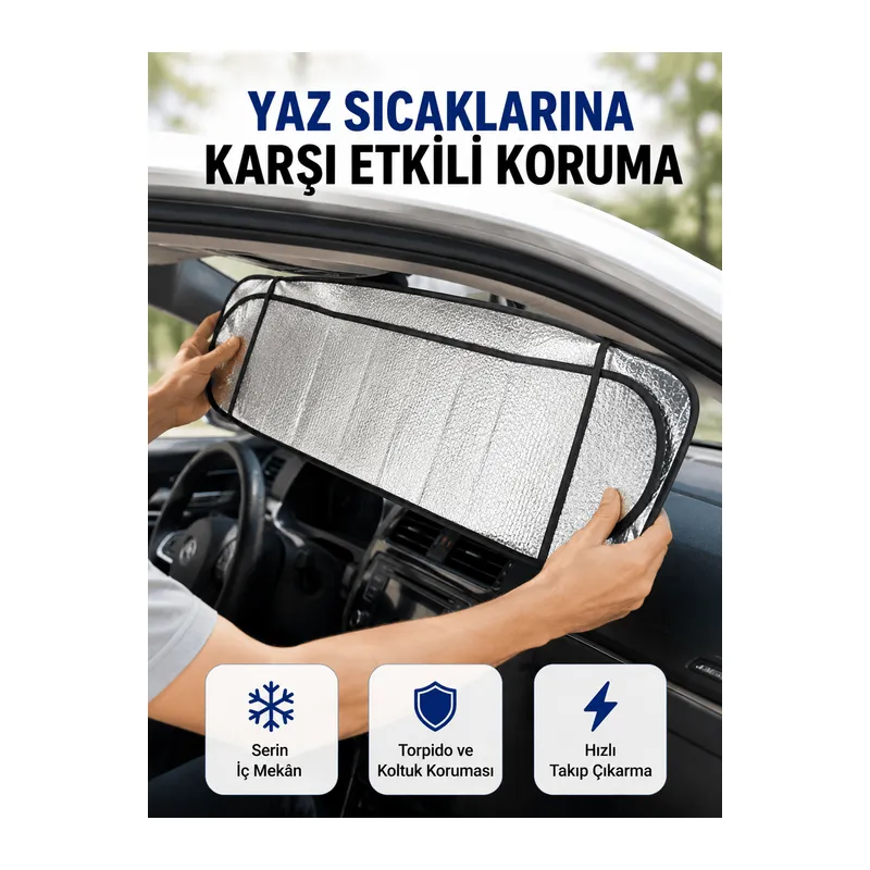 Sünger İzolasyonlu Katlanabilir Güneşlik
