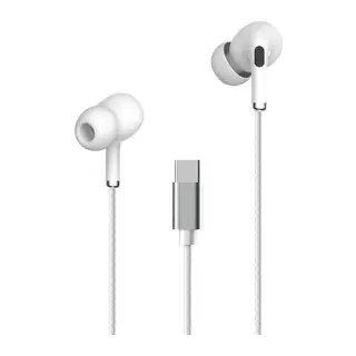 Konfulon INA16 Type-C Kablolu Kulak İçi Kulaklık - Beyaz