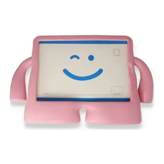 Apple iPad 2025 10.9 10.Nesil (A16) Kılıf Karakter Tablet Silikon - Açık Pembe