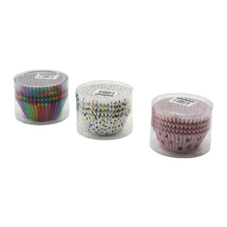 1200 Adet Yuvarlak - İnce Muffin Kağıt Kek Kapsülü Ağız Çap: 6.5CM - Derinlik: 2.5CM
