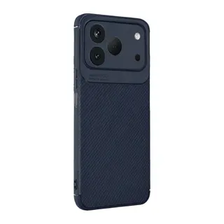 Tecno Spark 50 4G Auto Focus Karbon Kapak - Lacivert