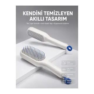 Kolay Temizlenen Fırçası Evcil Hayvanlara Özel Tüy Temizleme
