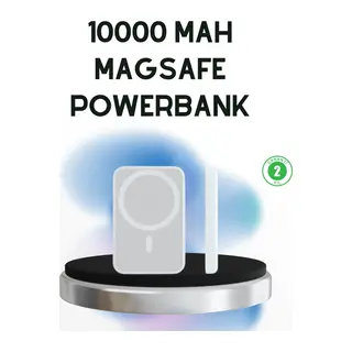 Kablosuz MagSafe Powerbank iPhone Uyumlu, 10000 mAh, Isı Dağılımlı