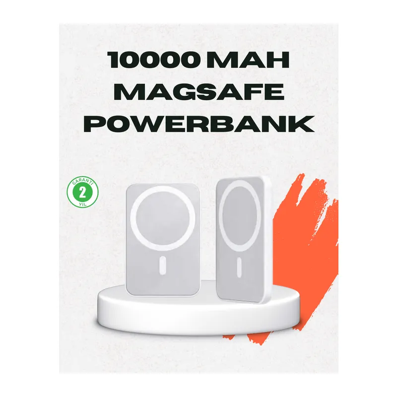 MagSafe Uyumlu 10000 mAh Powerbank