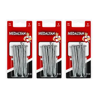 108 Adet 5X80 Beton Çelik Çivi 12X9PCS