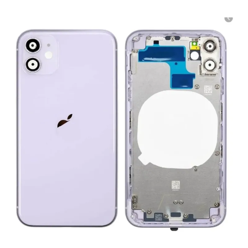 Iphone 11 Boş Kasa + Kapak Mor