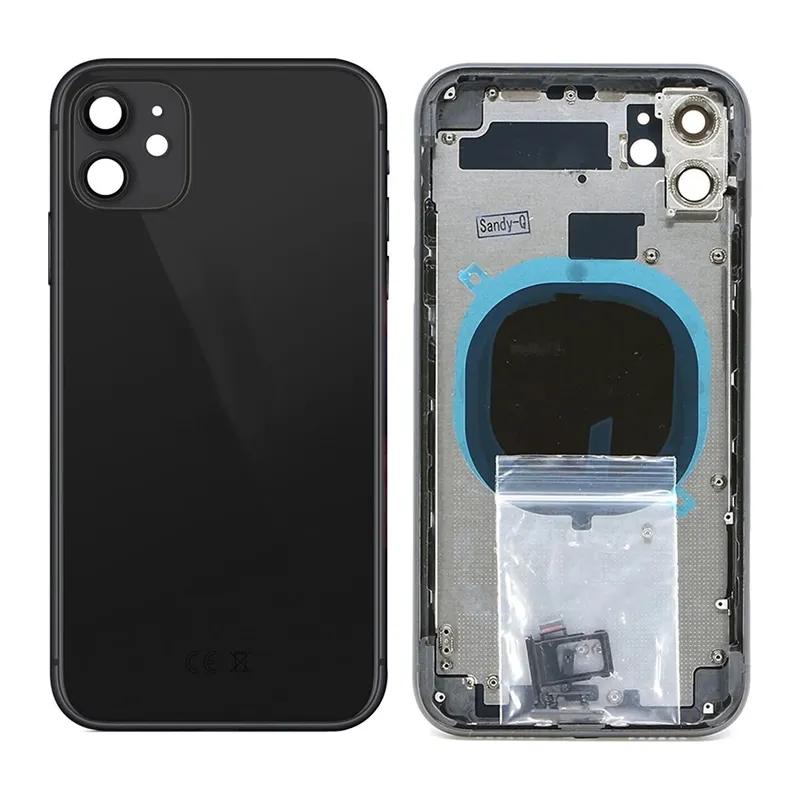 Iphone 11 Boş Kasa + Kapak Siyah