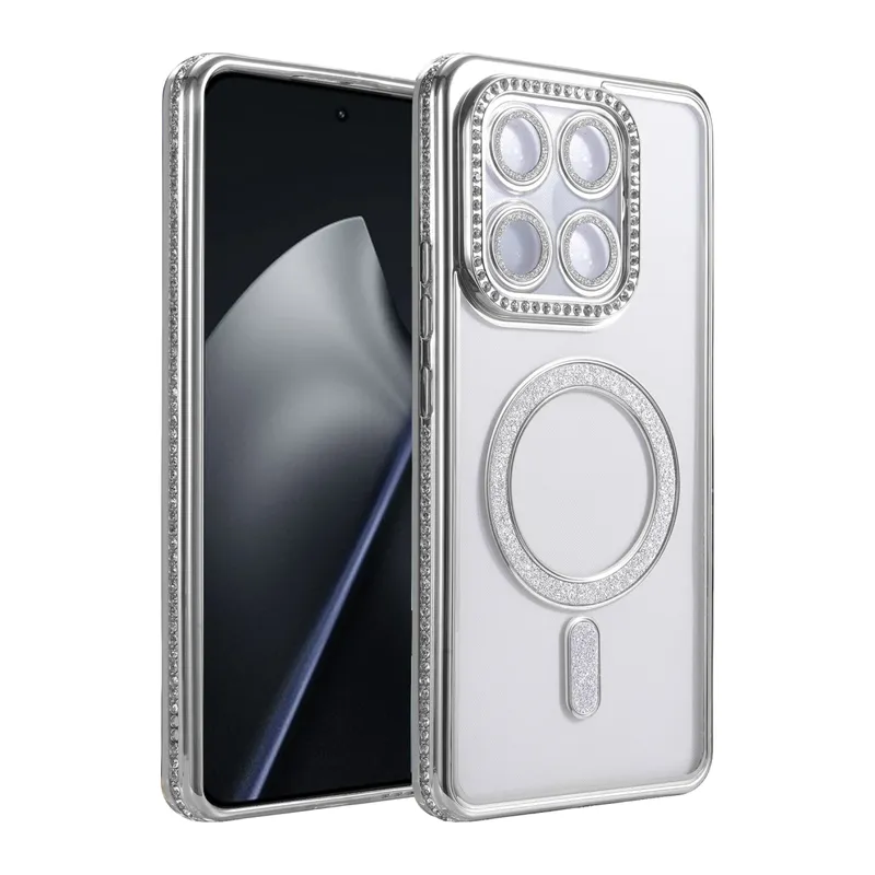 Xiaomi Mi 17T Pro Joke Simli Magneticsafe Kılıf - Gümüş
