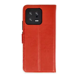Xiaomi Mi 13 Trend S Plus Kapaklı Kılıf - Kırmızı