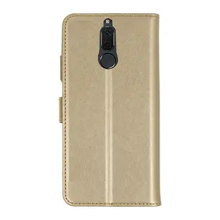 Huawei Mate 10 Lite Trend S Plus Kapaklı Telefon Kılıf - Gold