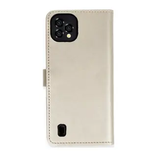 Reeder P13 Blue Plus 2022 Kılıf Trend S Plus Kapaklı Kılıf - Gold