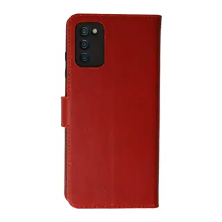 Samsung Galaxy A03s Trend S Plus Kapaklı Kılıf - Kırmızı