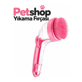 Şampuan Hazneli Silikon Pet Yıkama