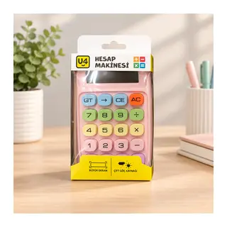 10 Hane Solar Hesap Makinesi