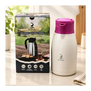 1,5 L Renkli Termos