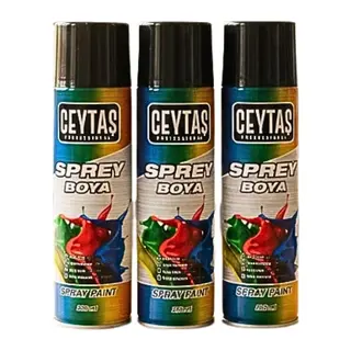 200 ml Siyah Sprey Boya (1 Adet)