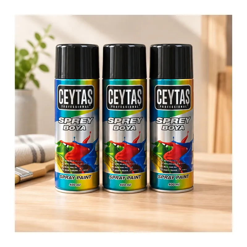 400 ml Siyah Sprey Boya (1 Adet)
