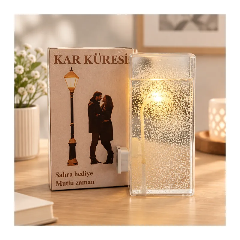 Kar Küresi PVC Dekor Lamba