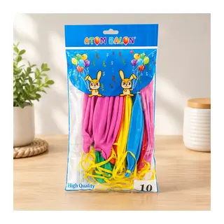 Jumbo Lastikli Balon 10'lu