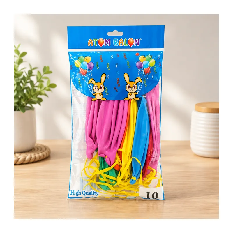 Jumbo Lastikli Balon 10'lu