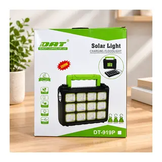 200W USB Şarjlı Solar Projektör