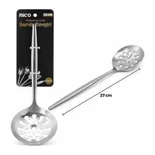 Krom metal servis kevgir 27cm