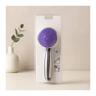 Küçük 8 cm Kademeli Krom Duş Başlığı