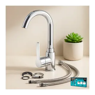 Krom Aç-Kapa Lavabo Bataryası KTX-2639