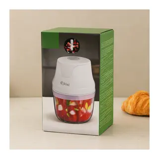 USB Şarjlı Mini Blender 3 Bıçaklı Gıda Doğrayıcı