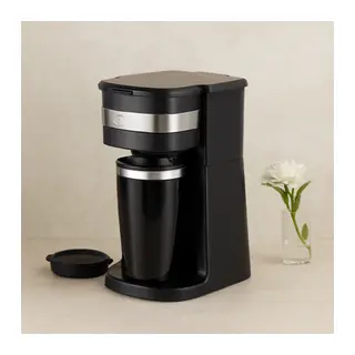 Filtre Kahve Makinesi 700W 400ml Portatif Çelik Bardak