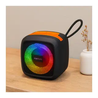 Kablosuz Taşınabilir Bluetooth Hoparlör (Işıklı, USB/TF, 1200mAh)