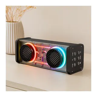 Taşınabilir Bluetooth Hoparlör 20W USB Şarjlı Işıklı
