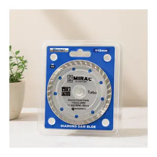 115 mm Mermer Kesme Diski 22.2 mm İnce Turbo