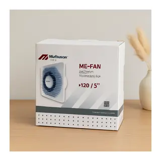 120 mm Banyo Tuvalet Havalandırma Aspiratörü 15W 120 m³/h