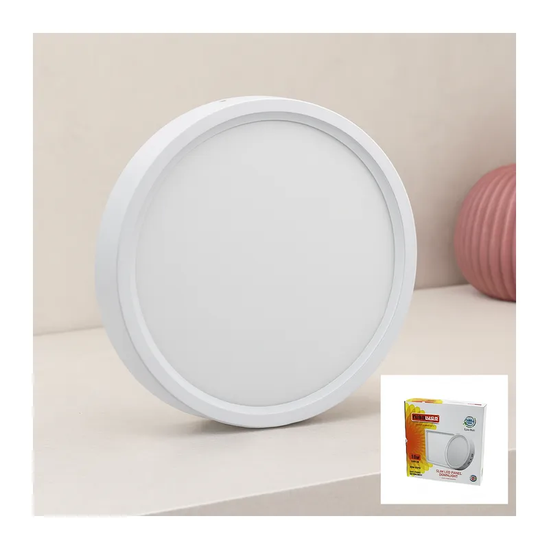 18W 6500K Yuvarlak LED Slim Panel 20.5 cm - 1260 lm