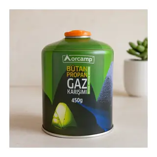 Butan Propan Gaz Kartuş 450g Kore Tipi