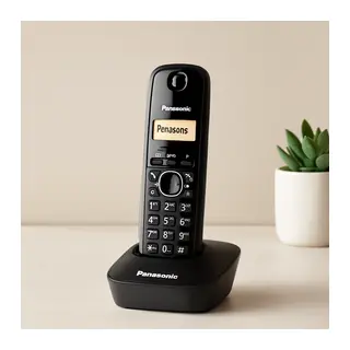 Kablosuz Dijital Telefon Siyah – 50 Hafıza Arayan No Görme