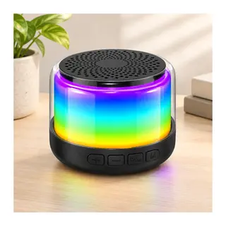 Bluetooth Hoparlör 3W RGB USB/SD Şarjlı