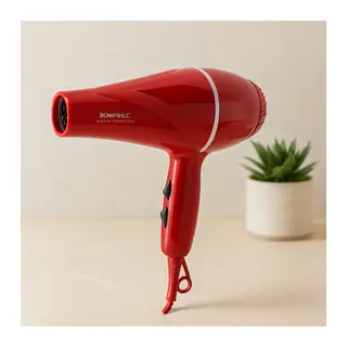 2500W Kırmızı Saç Kurutma ve Fön Makinesi