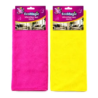 20 Adet Ecomagıc 50X70 Mikrofiber Temizlik Bez Eko