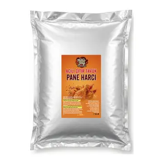 Acılı Çıtır Tavuk Pane Harcı 3000 gr Acılı Kaplama Harcı